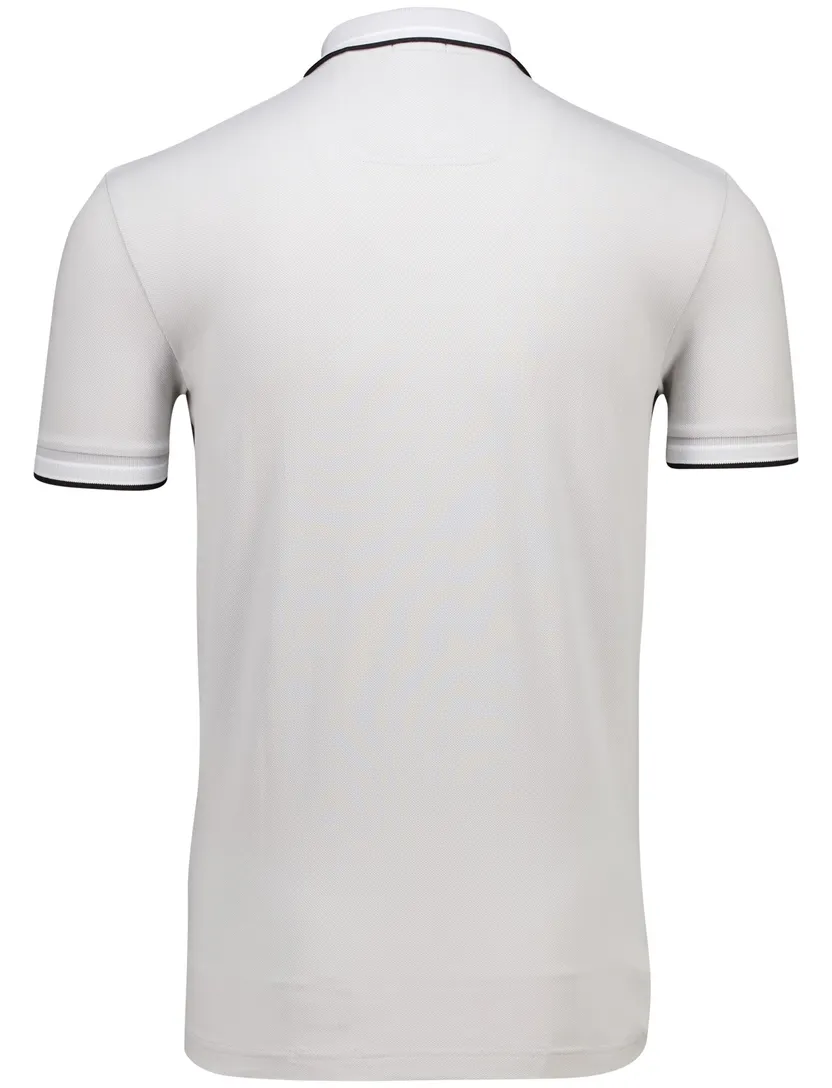 Hugo Boss polo paddy wit regular fit pique