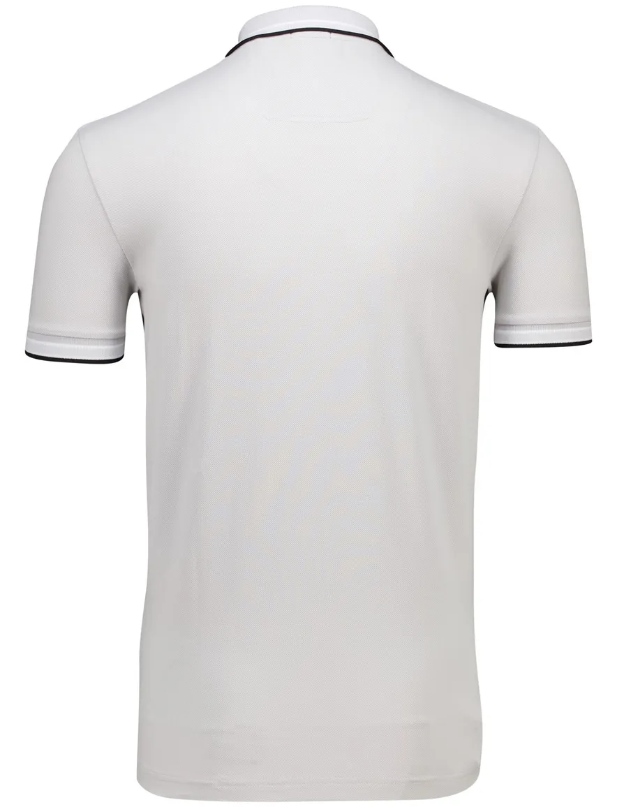 Hugo Boss polo paddy wit regular fit