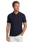 Boss Green poloshirt Paddy navy korte mouw