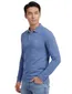Hugo Boss Orange Passerby polo lange mouw lichtblauw