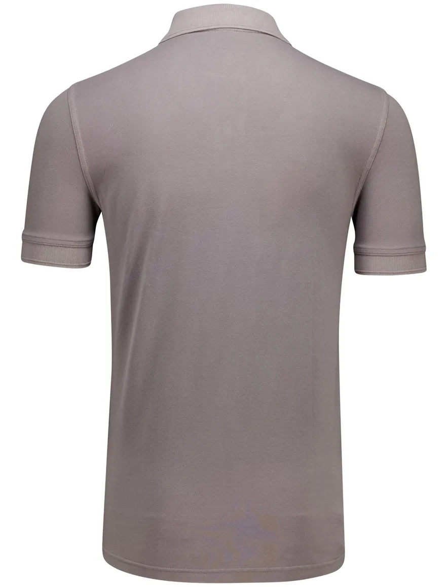 Hugo Boss Orange polo grijs pique
