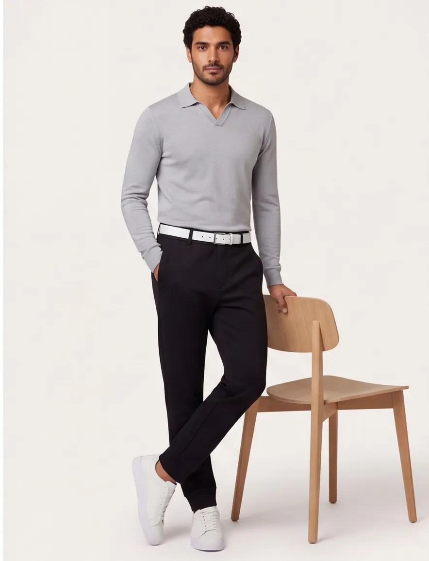 Boss Green joggingbroek zwart effen