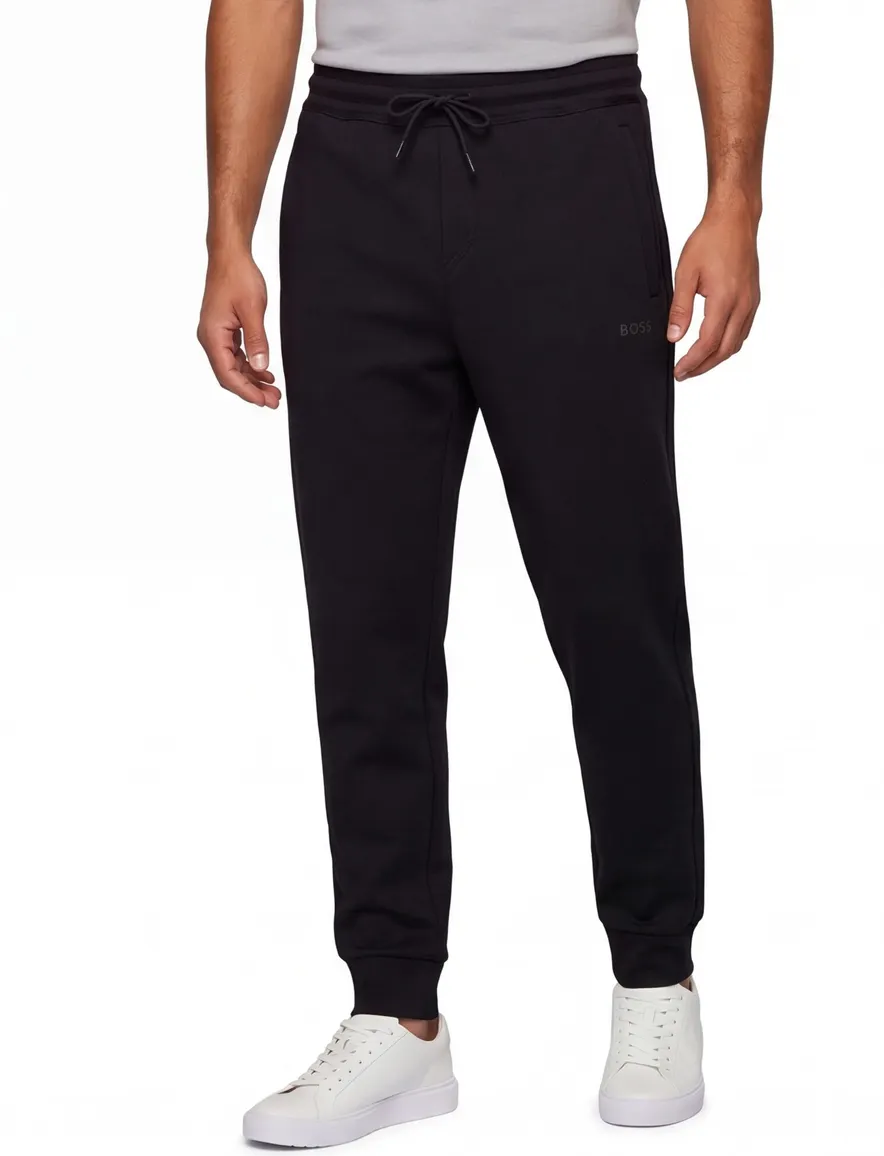 Boss Green joggingbroek zwart effen