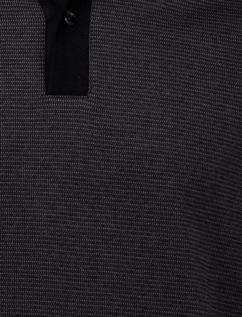 Hugo Boss Black H-Parlay korte mouw donkergrijs
