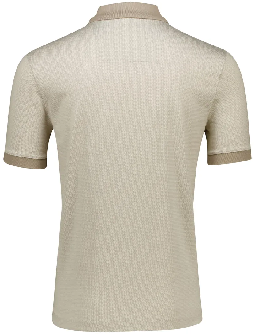 Hugo Boss Black H-Parlay korte mouw polo beige