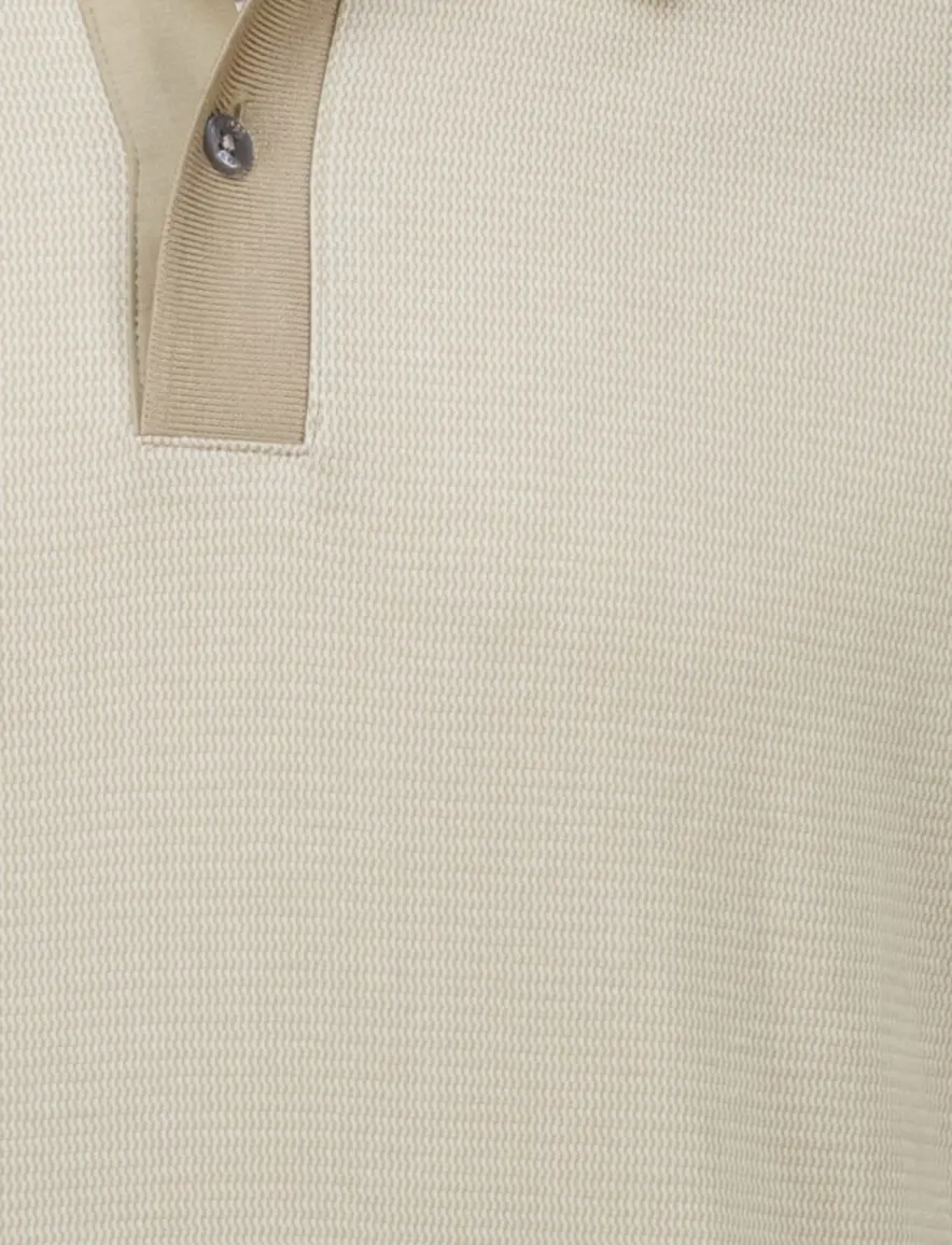 Hugo Boss Black H-Parlay korte mouw polo beige