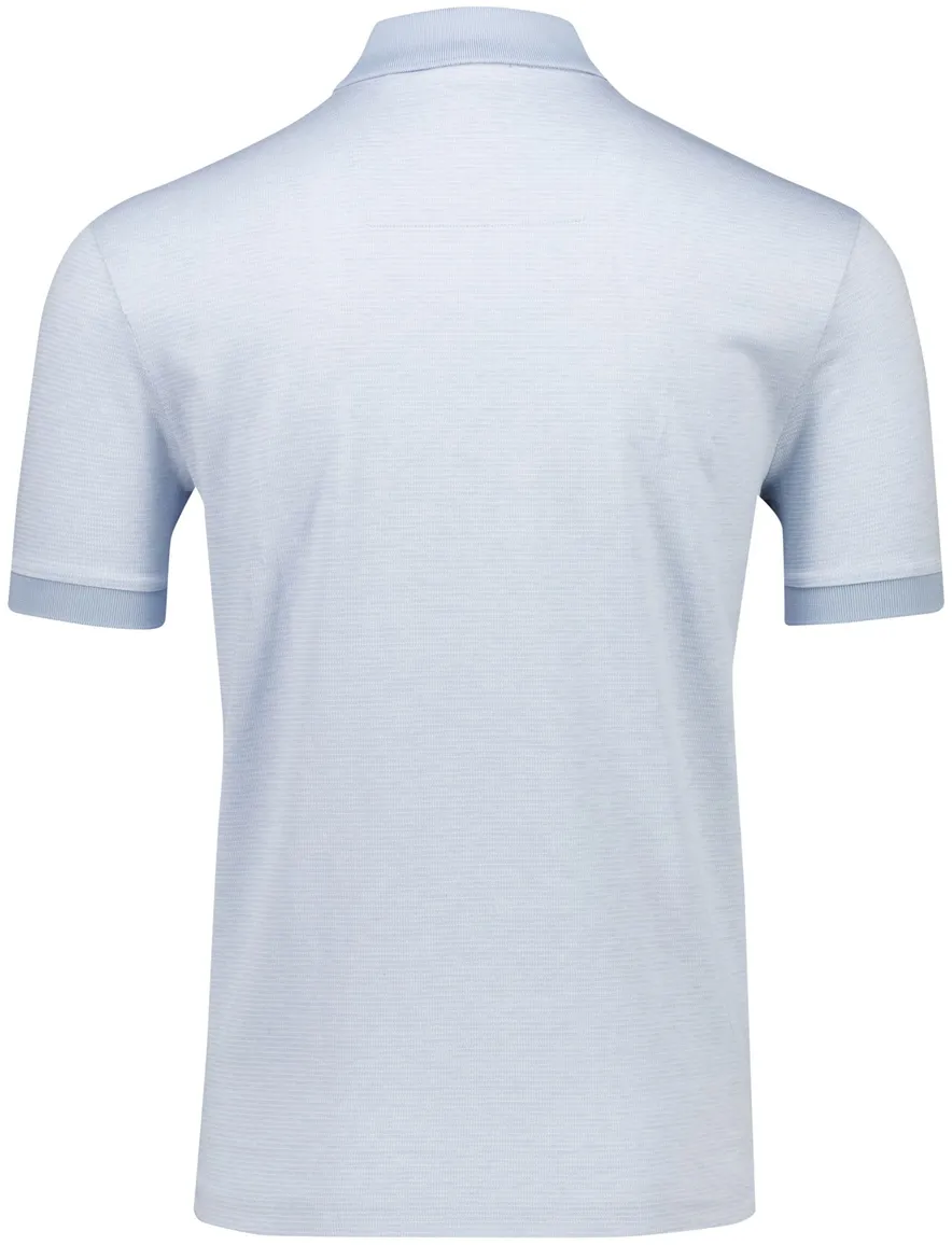 Hugo Boss black polo mercerised jersey