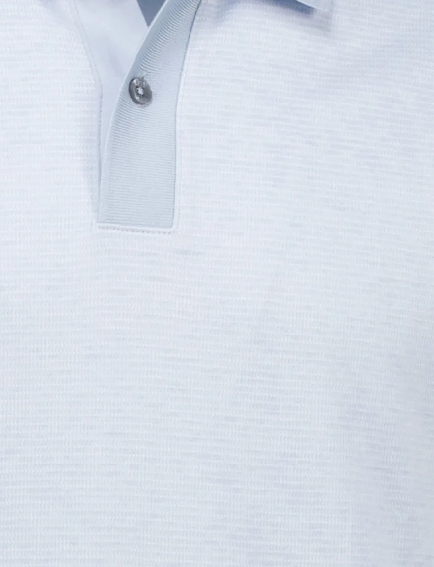 Hugo Boss black polo mercerised jersey