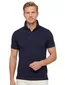 Tommy Hilfiger polo donkerblauw korte mouwen 2-knoops