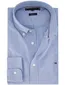 Tommy Hilfiger overhemd effen blauw button-down