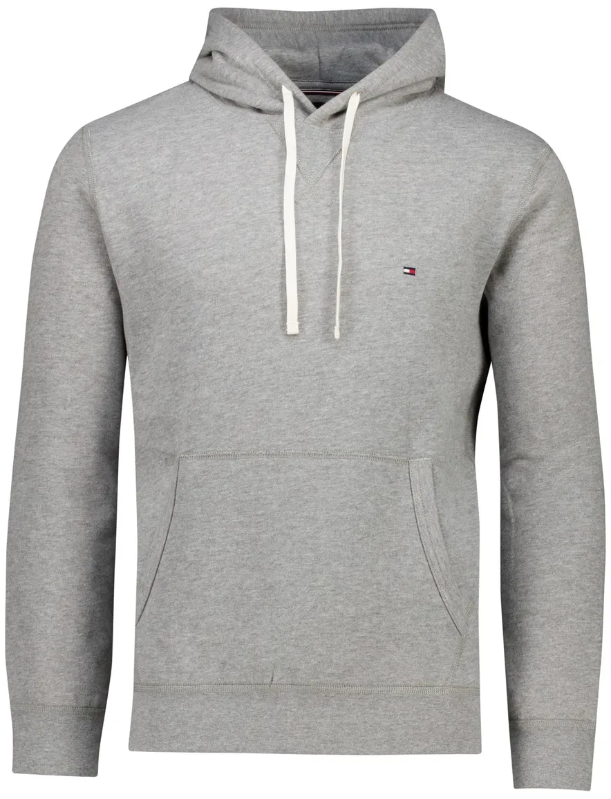 Tommy Hilfiger hoodie grijs katoen