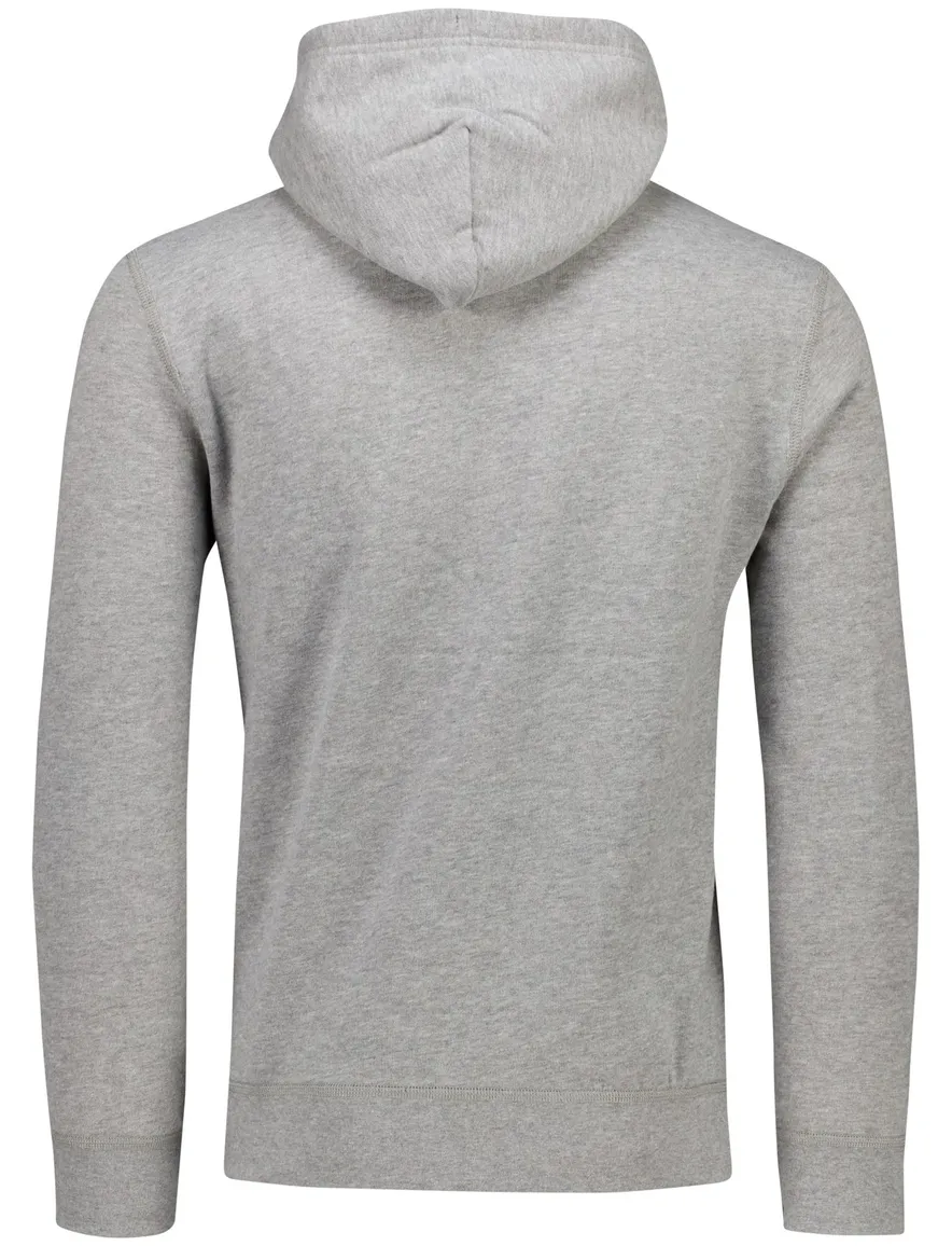 Tommy Hilfiger hoodie grijs katoen