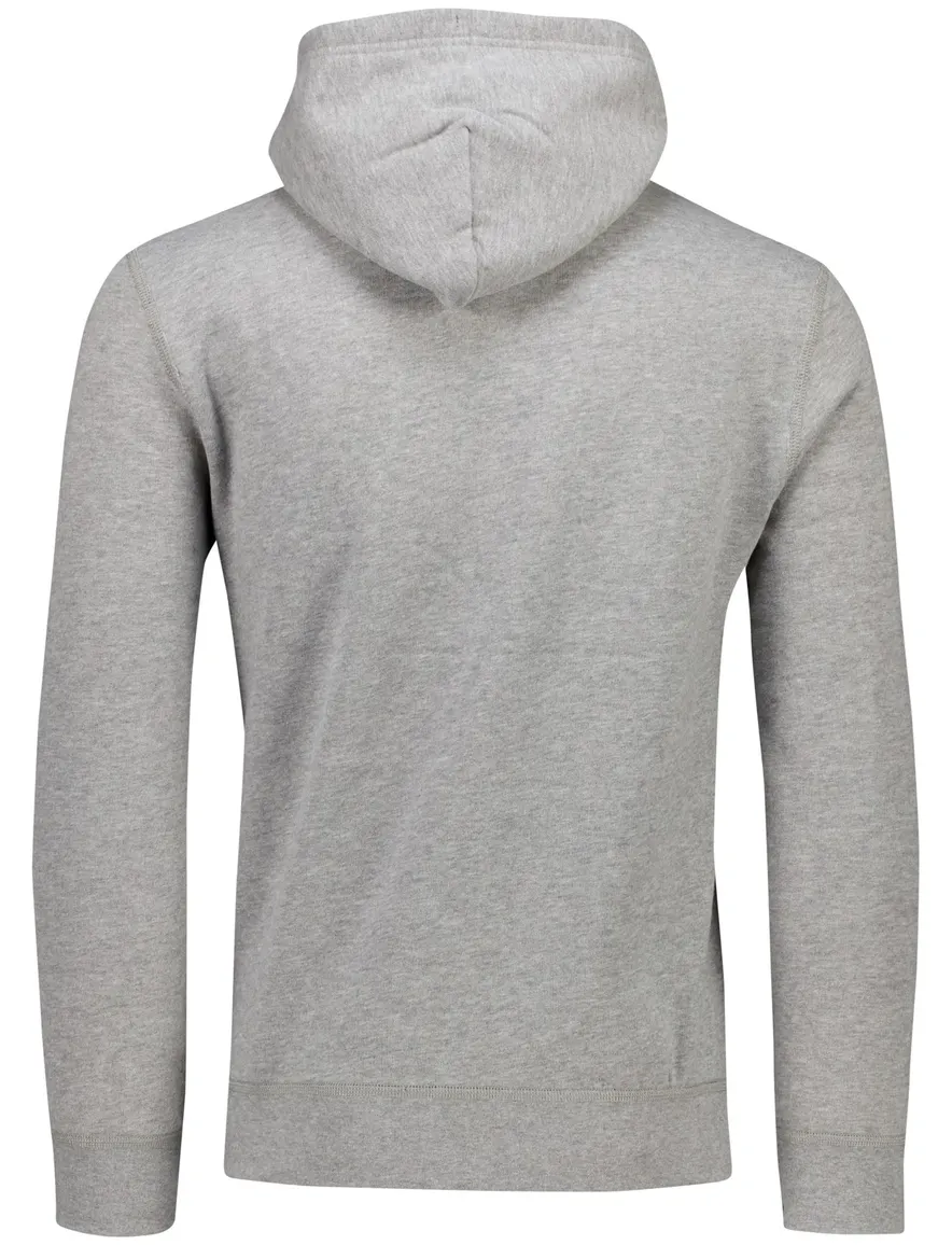 Tommy Hilfiger hoodie grijs katoen