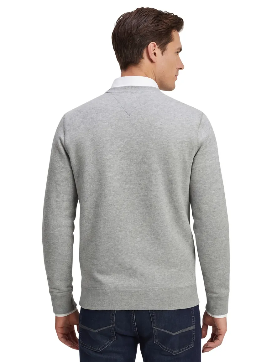 Tommy Hilfiger sweater grijs katoen