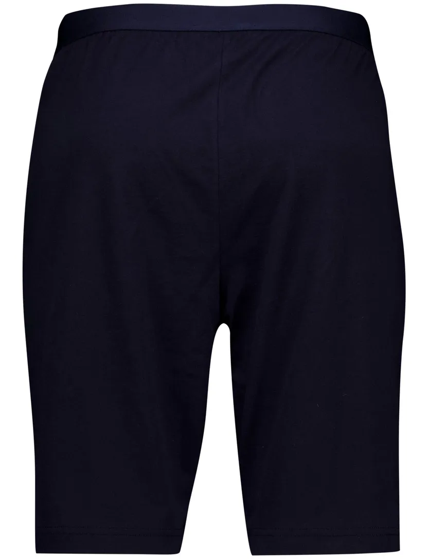 korte broek Tommy Hilfiger donkerblauw effen slim fit