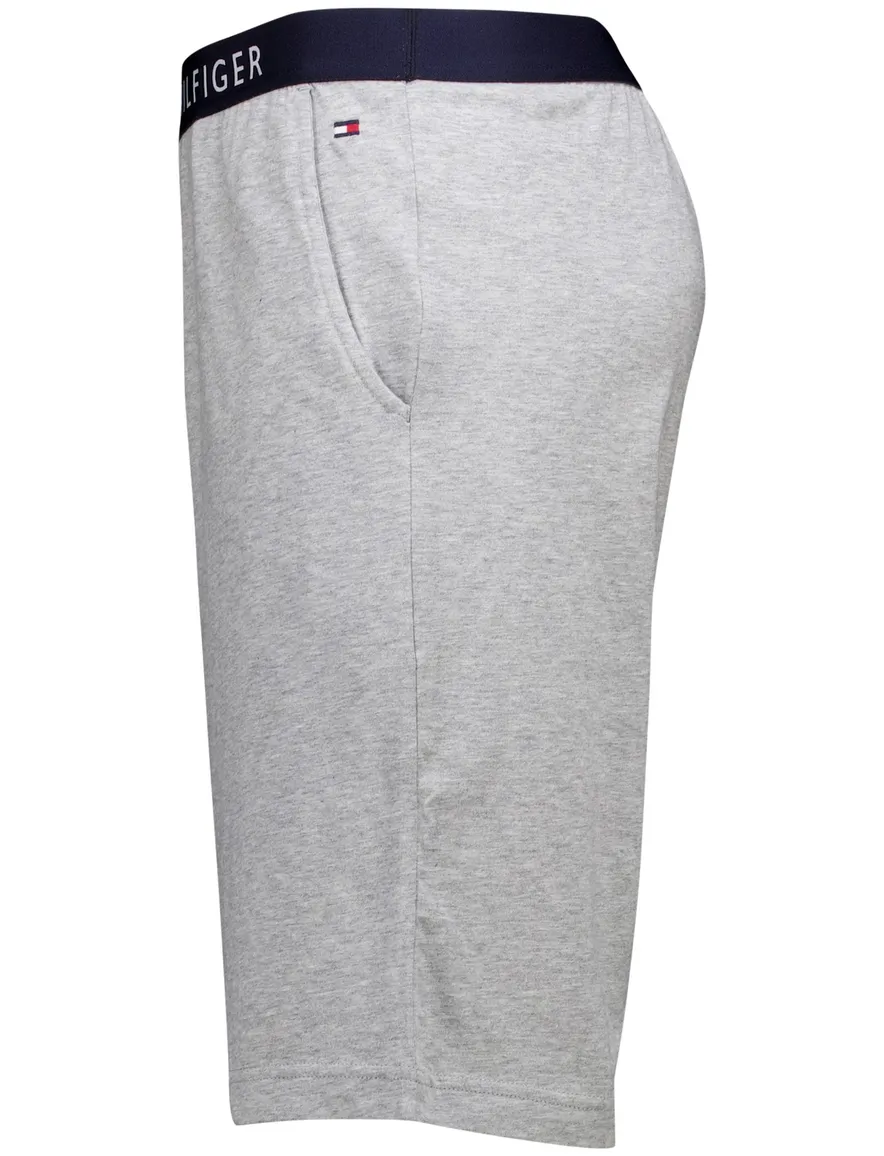 Tommy Hilfiger Jersey short grijs gemêleerd