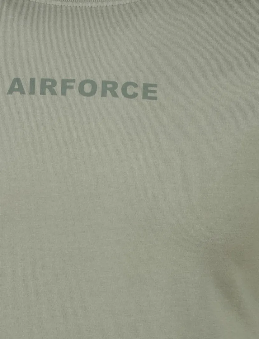 t-shirt Airforce groen