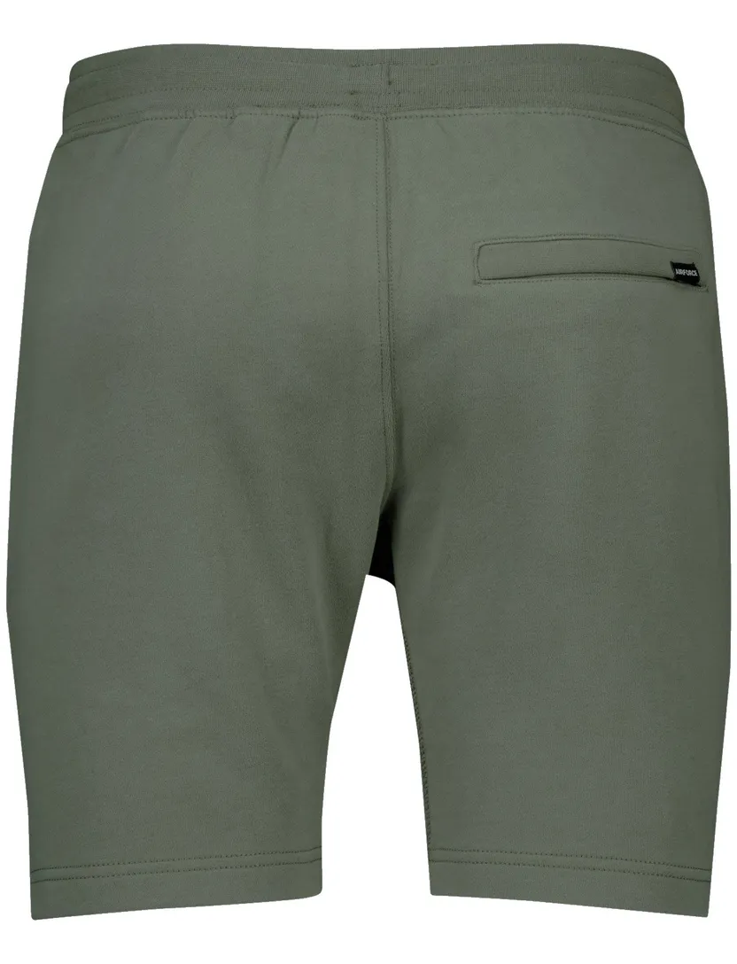 Airforce korte broek groen katoen