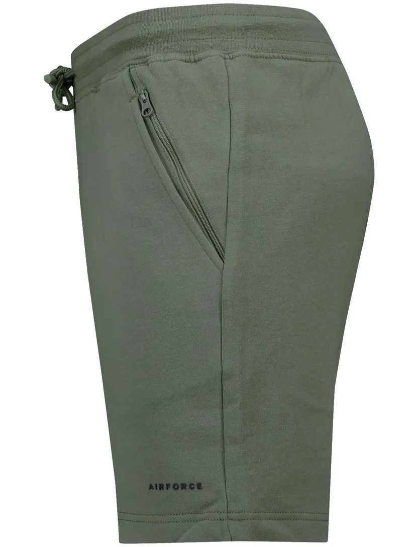 Airforce korte broek groen katoen