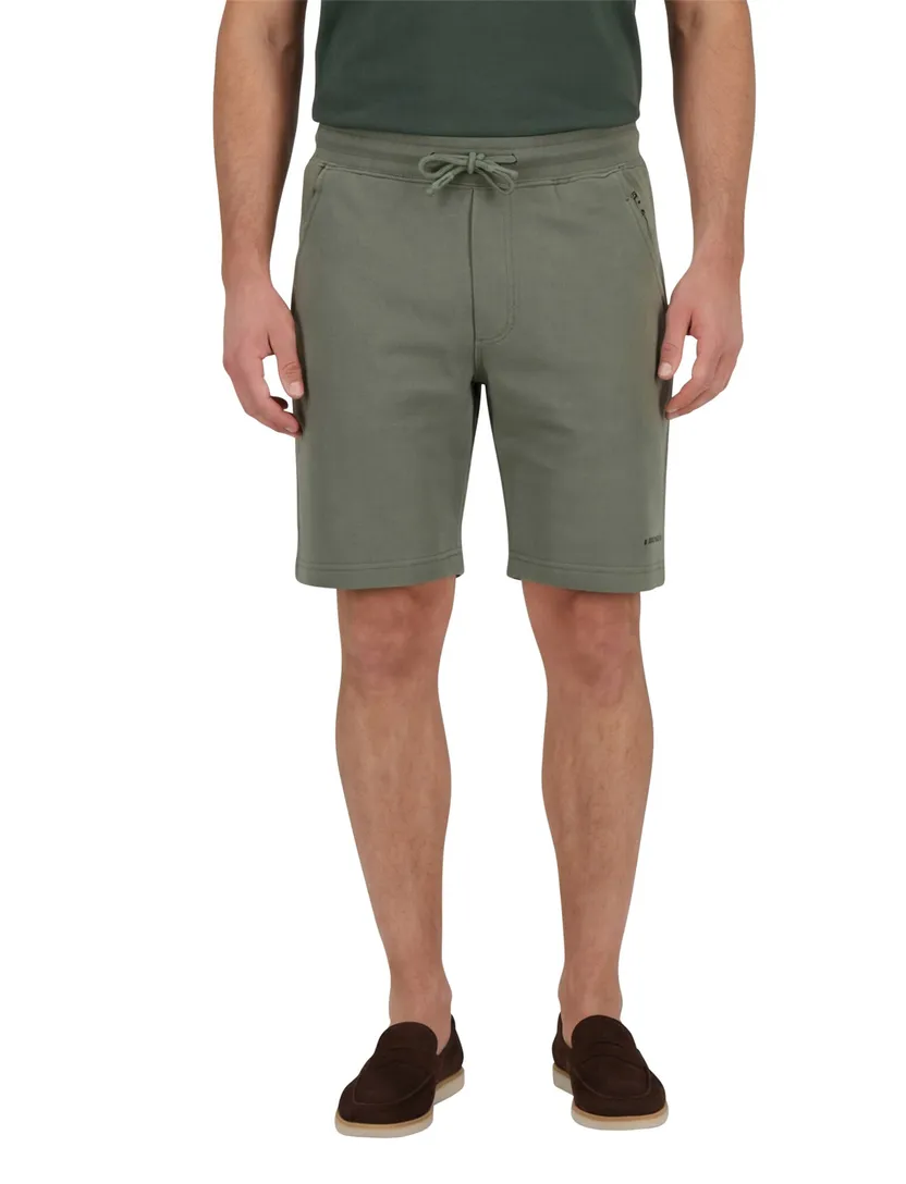 Airforce korte broek groen katoen