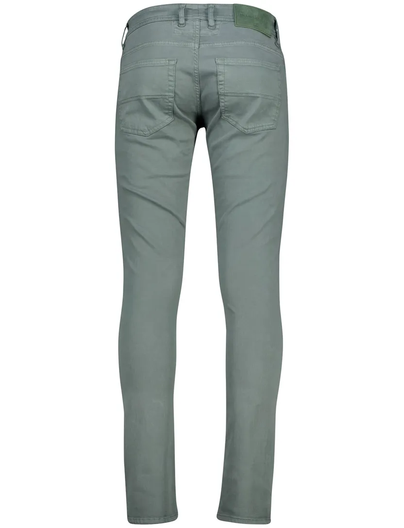 Tramarossa broek groen slim fit katoen