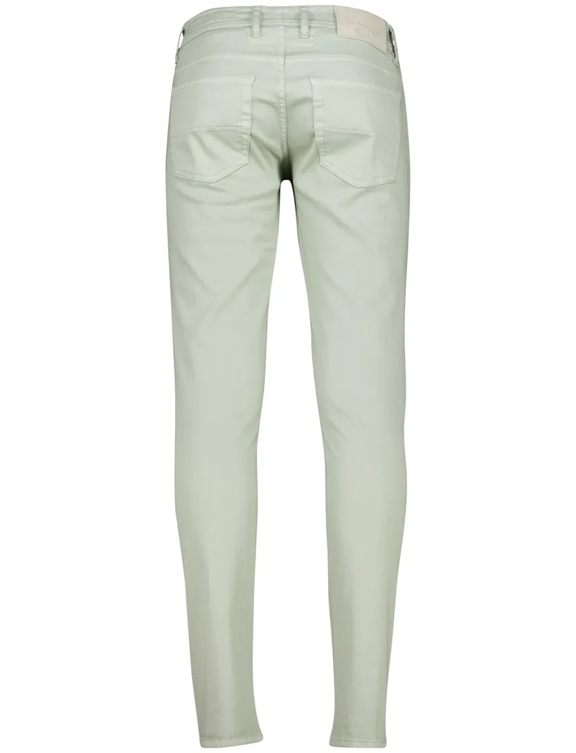 Tramarossa jeans lichtgroen effen slim fit