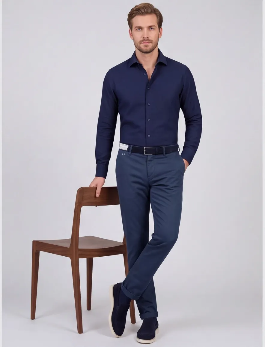 Tramarossa jeans blauw slim fit katoen