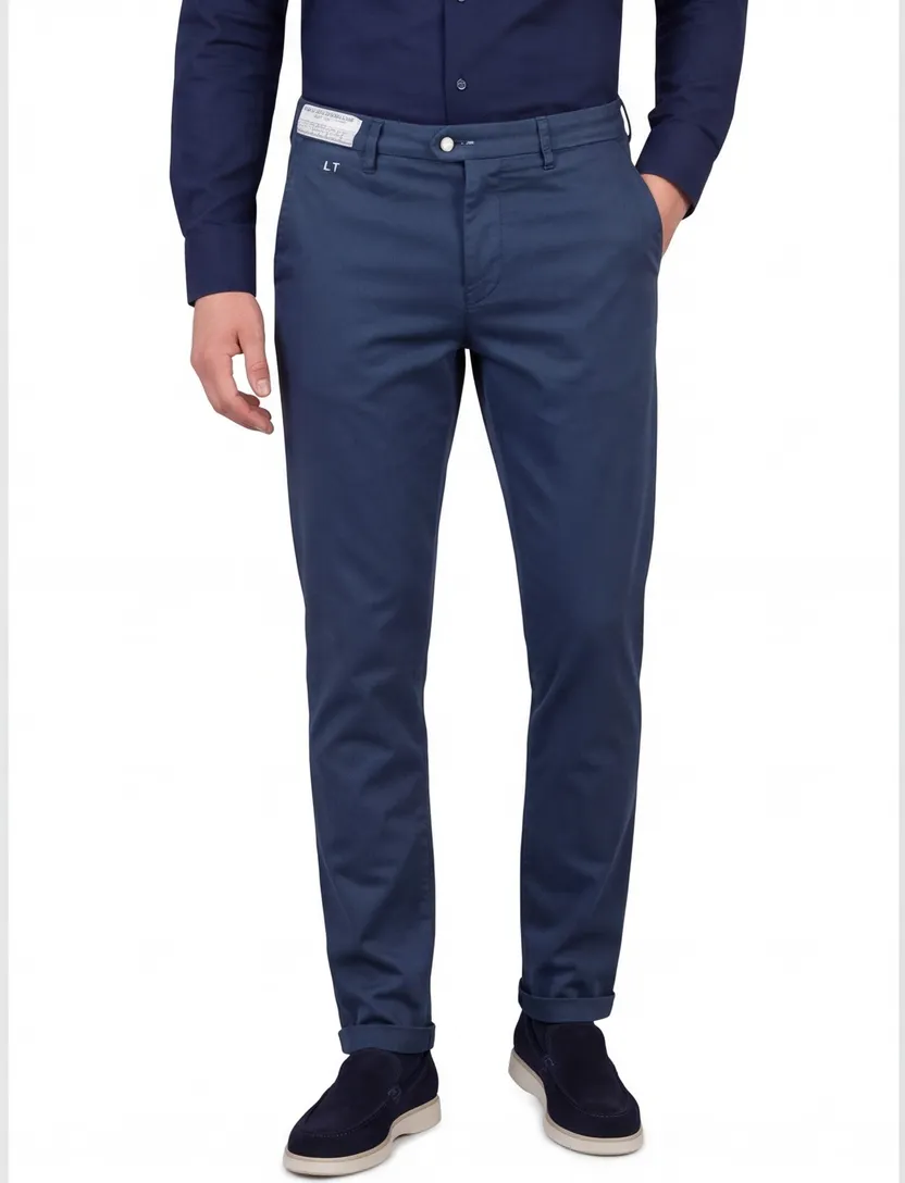 Tramarossa katoen jeans blauw slim fit
