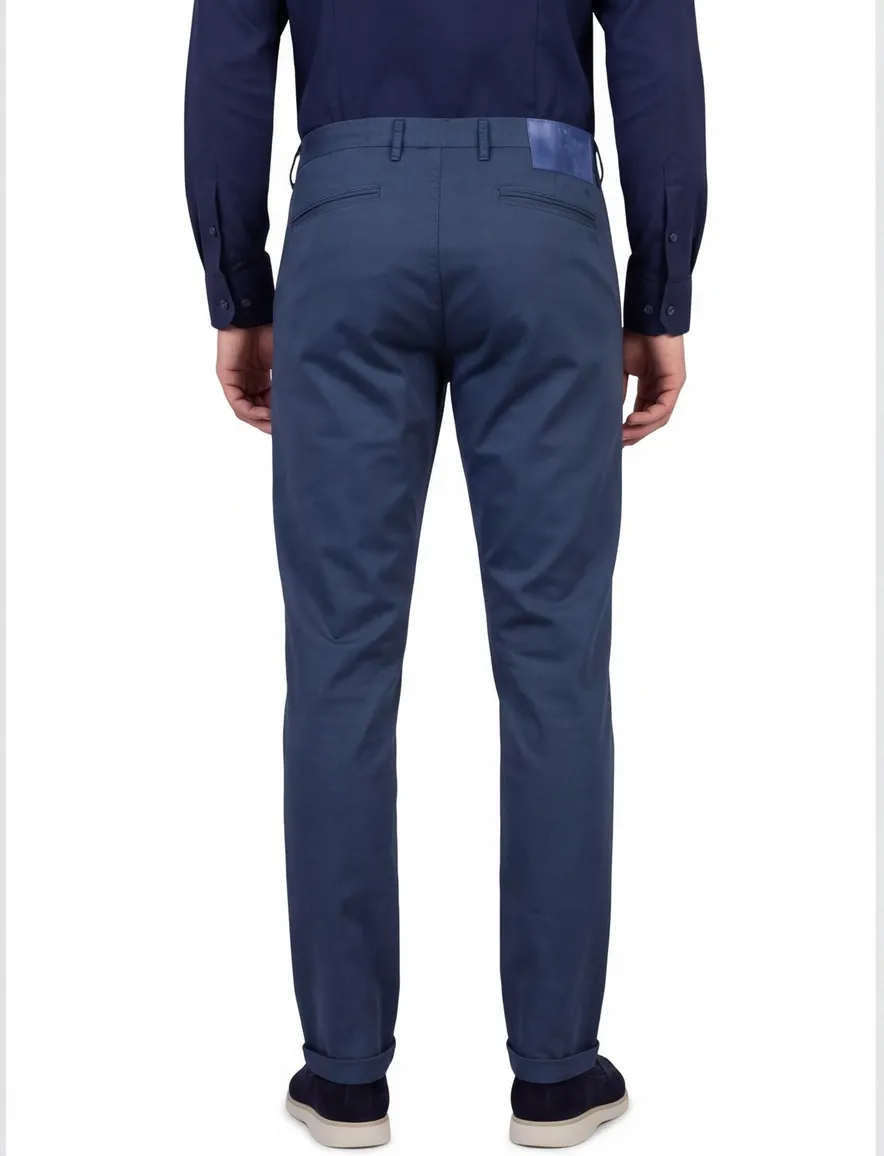 Tramarossa jeans blauw slim fit katoen