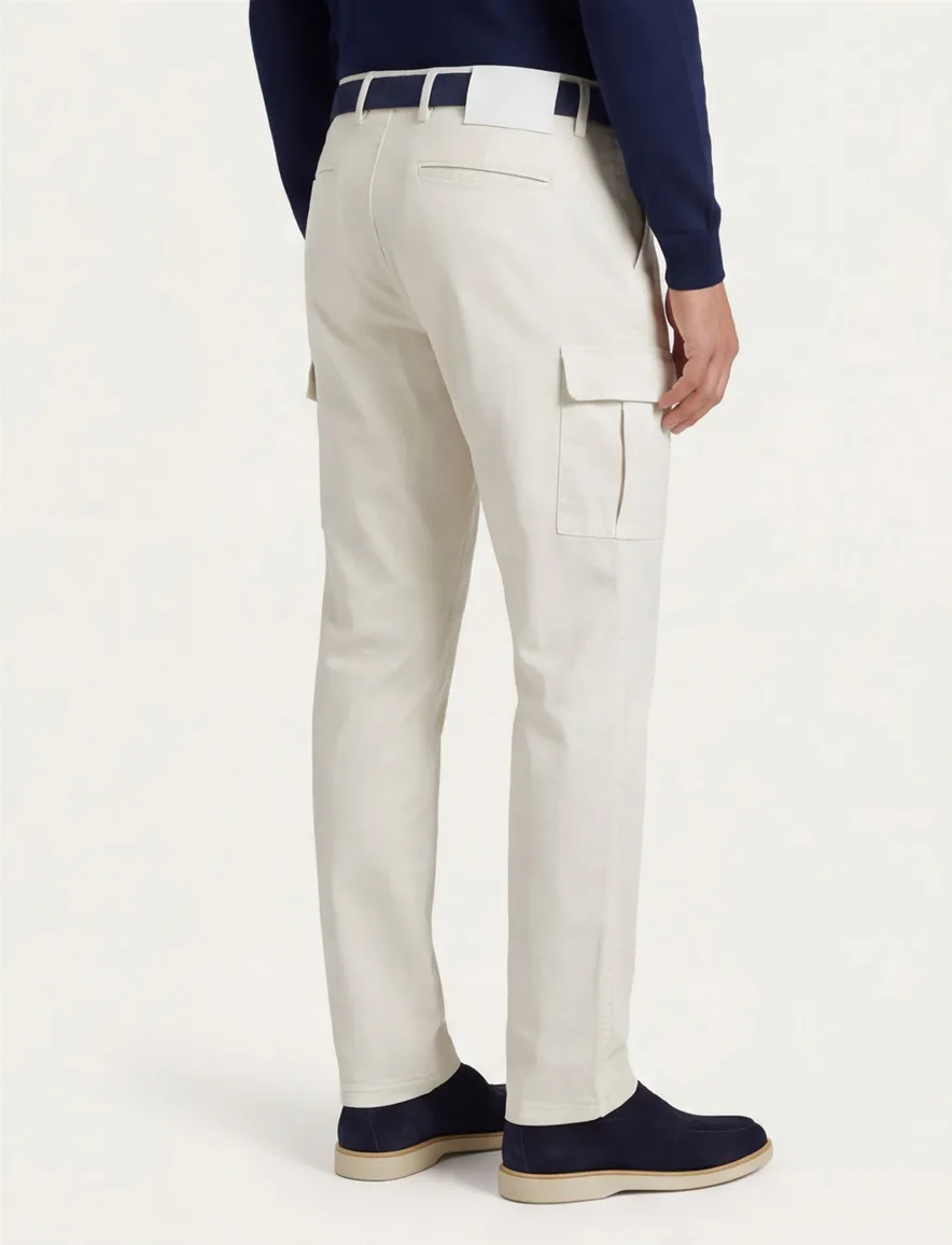 Tramarossa broek wit cargo