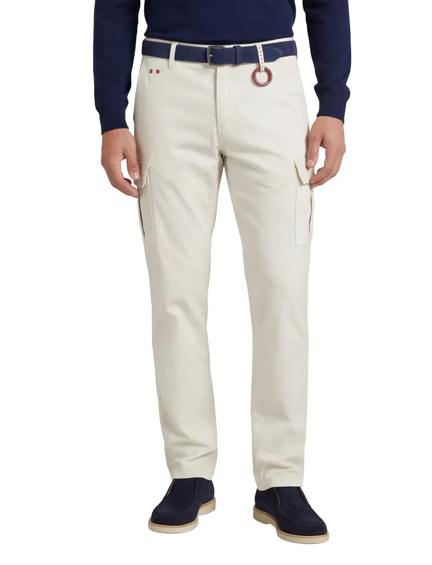 Tramarossa broek wit cargo