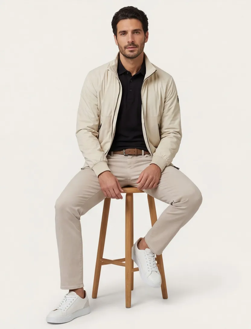 Four Way Stretch Jacket Ecalyptus Airforce