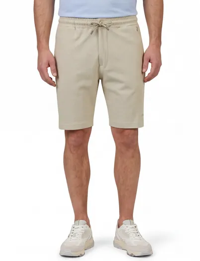 Airforce Airforce bermuda beige katoen effen