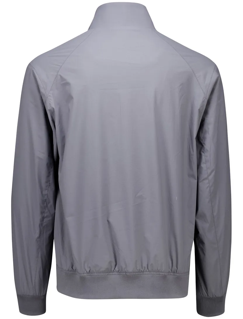 Airforce jack grijs four way stretch bomberjacket