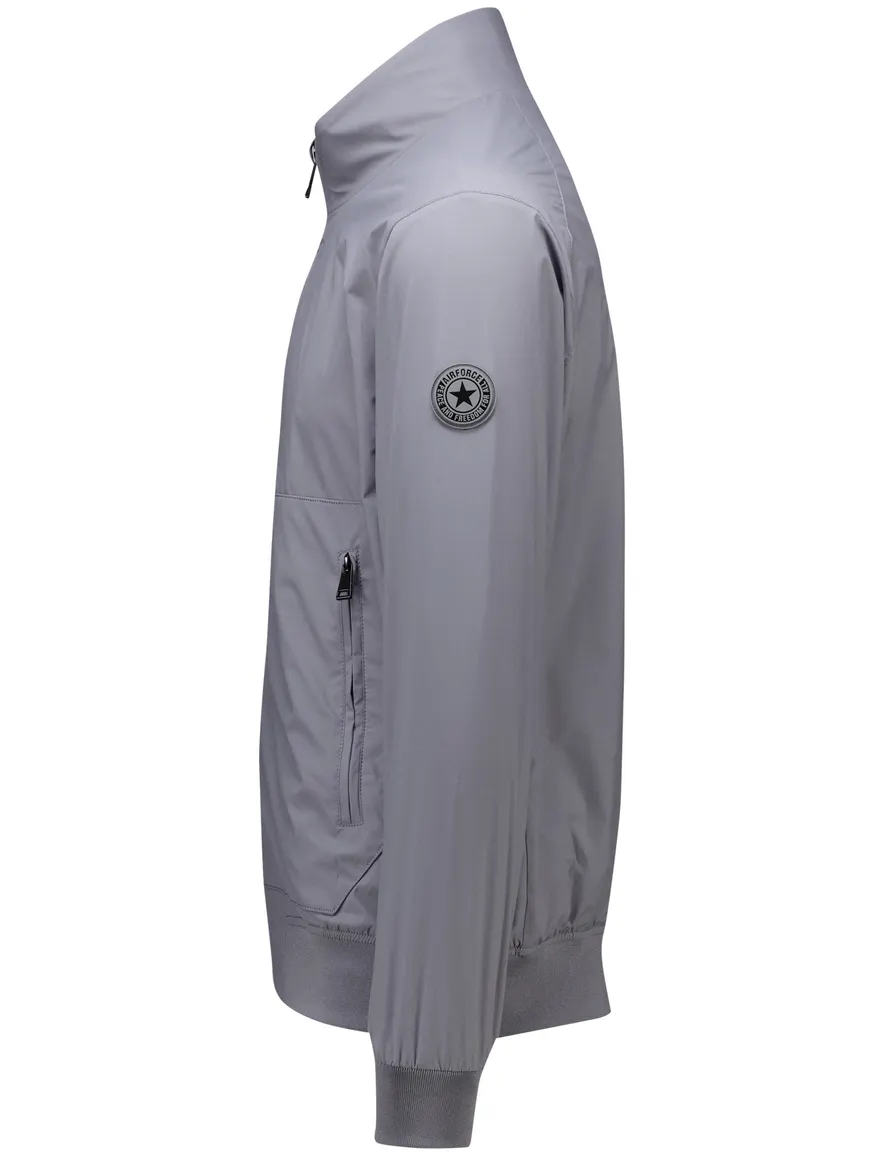 Airforce jack grijs polyester
