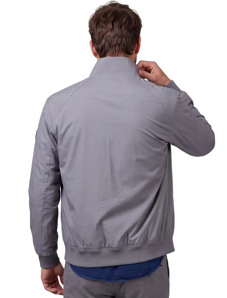 Airforce jack grijs polyester