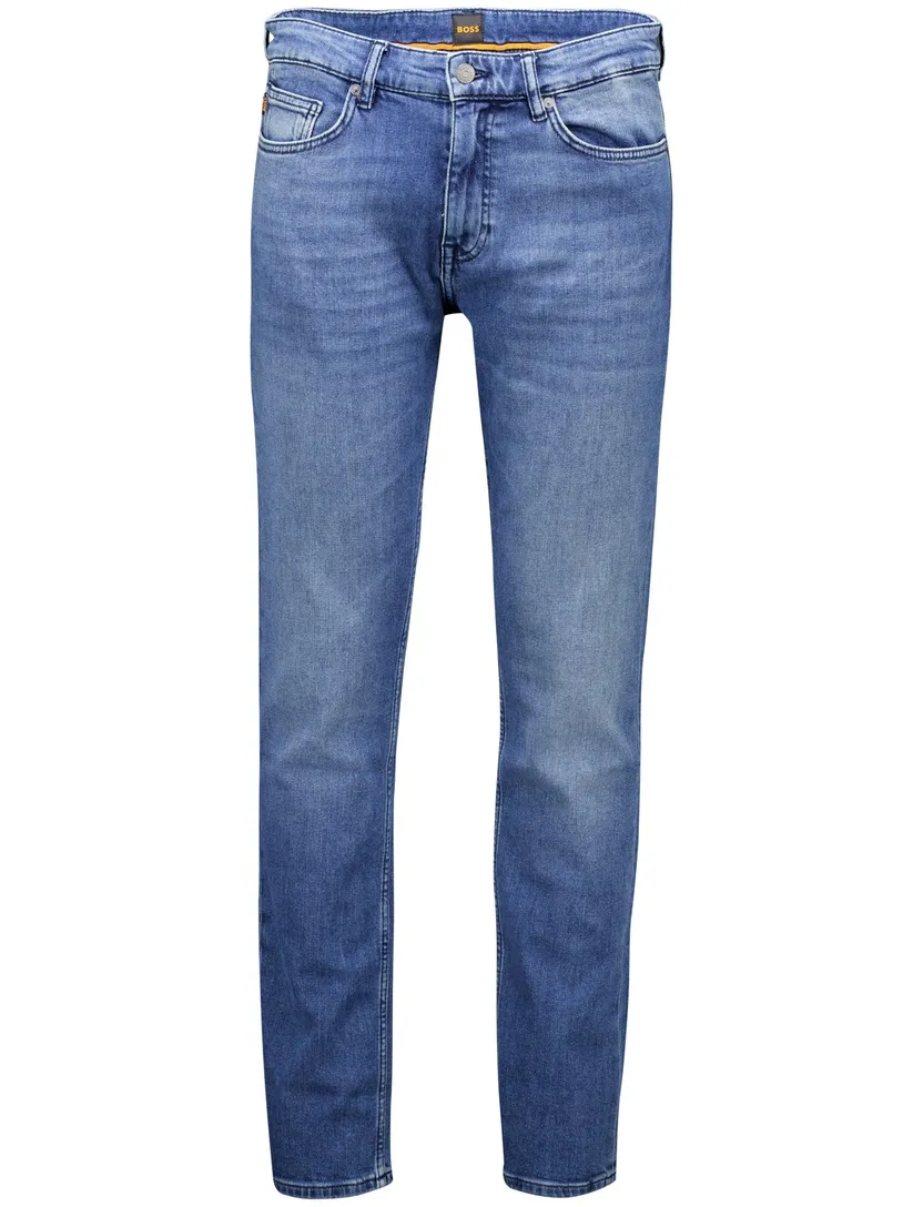 Jeans BOSS Orange Delaware 5-pocket blauw