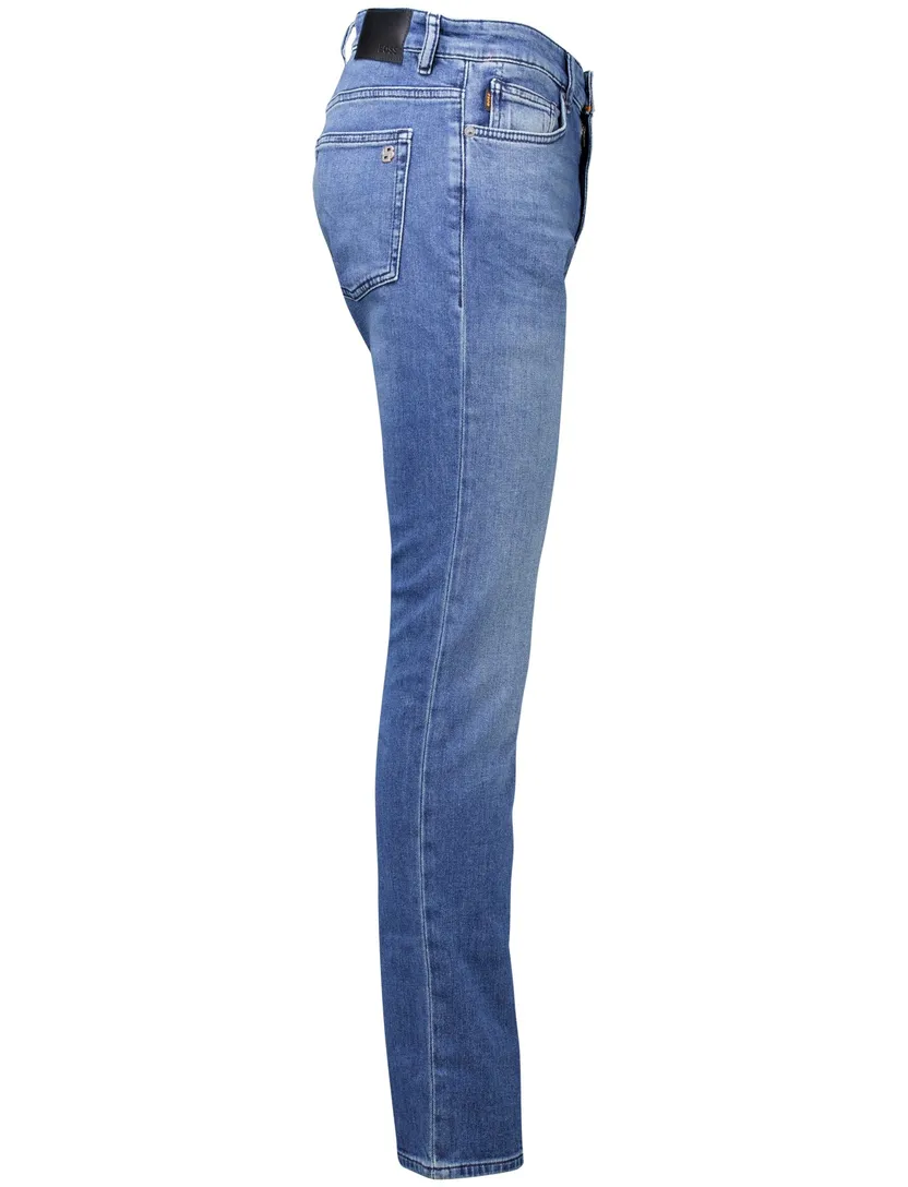 Jeans BOSS Orange Delaware 5-pocket blauw