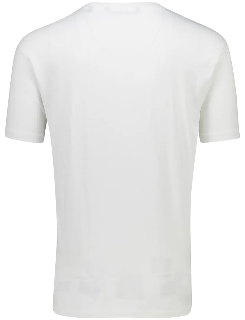 Airforce T-shirt wit korte mouw met print ronde hals