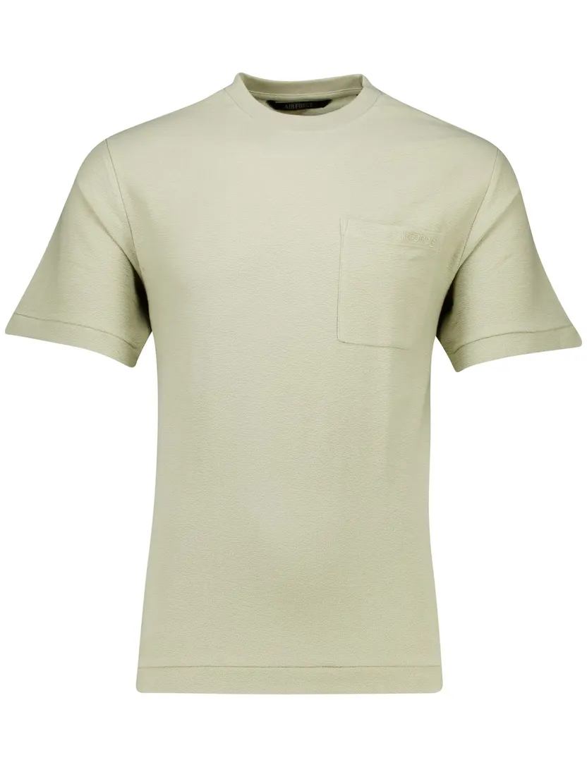 Airforce t-shirt Woven khaki
