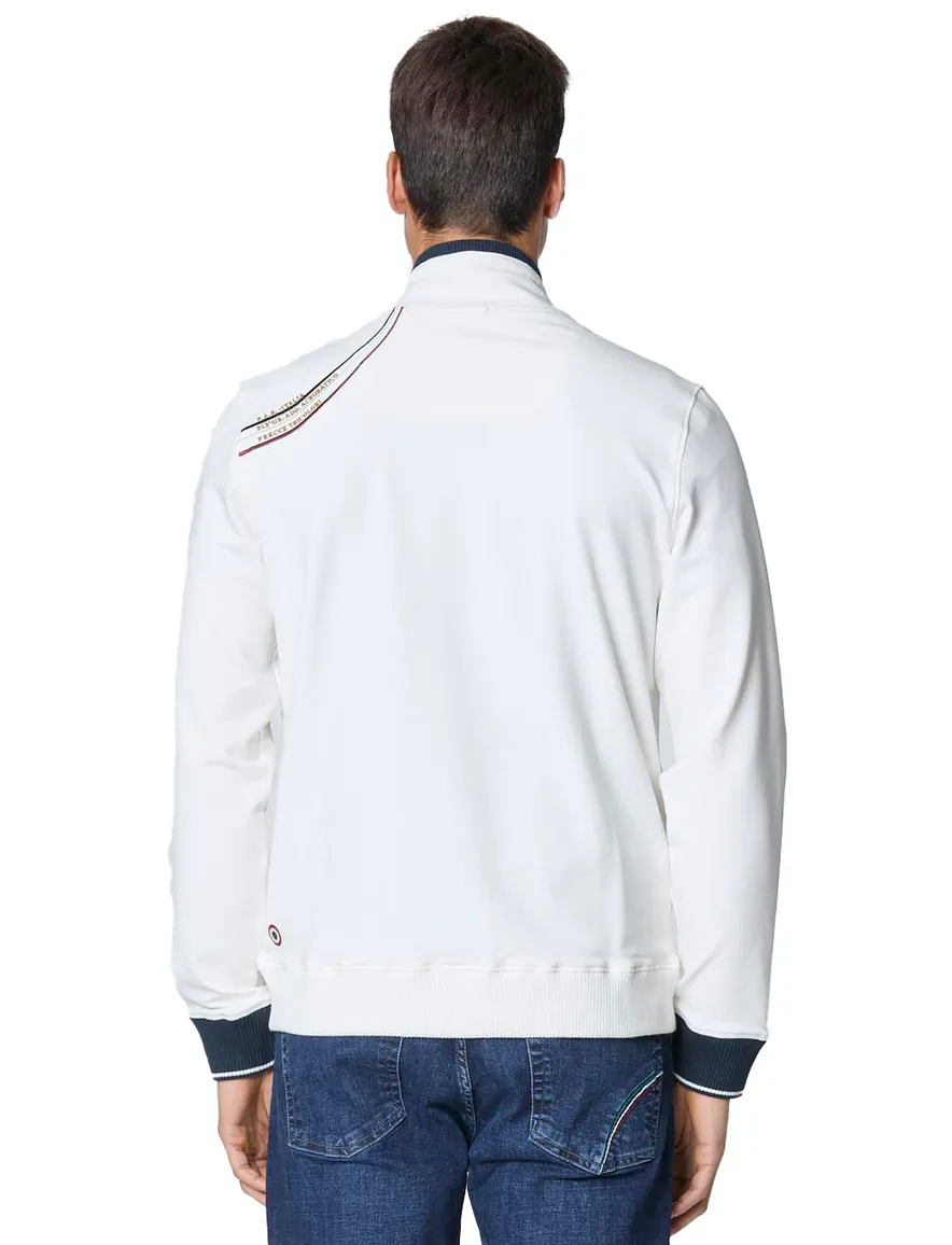 Aeronautica Militare vest ecru regular fit
