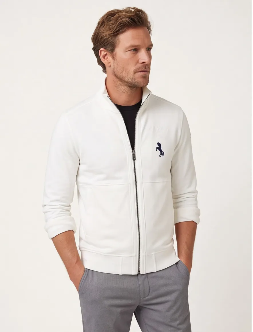 Aeronautica Militare regular fit vest wit