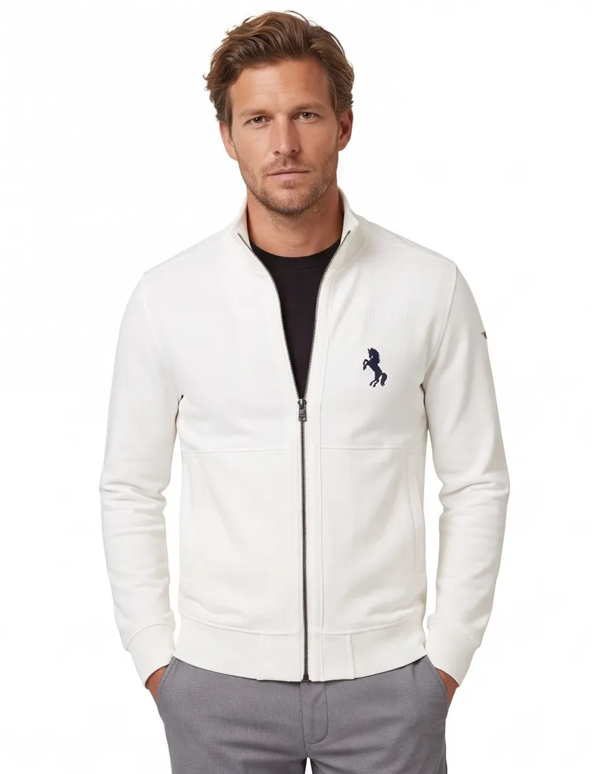 Aeronautica Militare regular fit vest wit