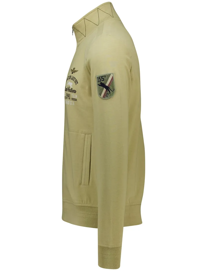 Aeronautica Militare regular fit vest beige