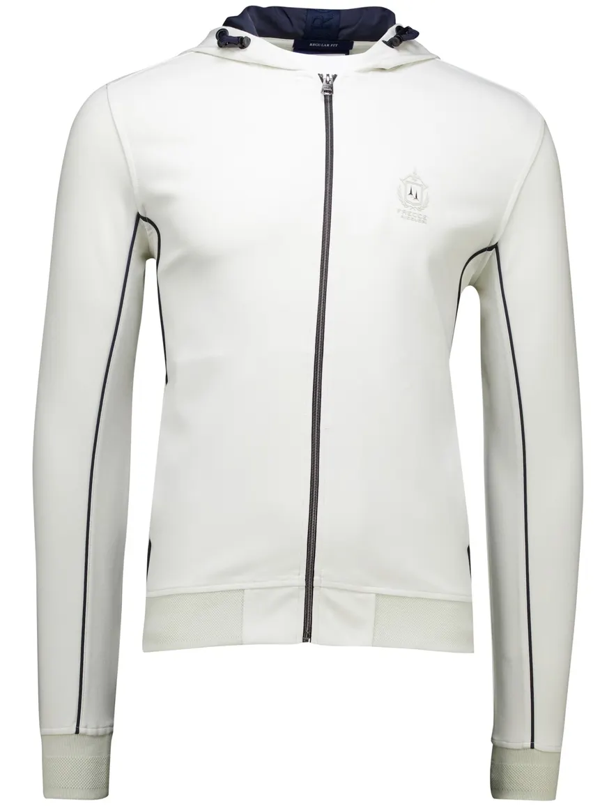 Aeronautica Militare vest ecru regular fit