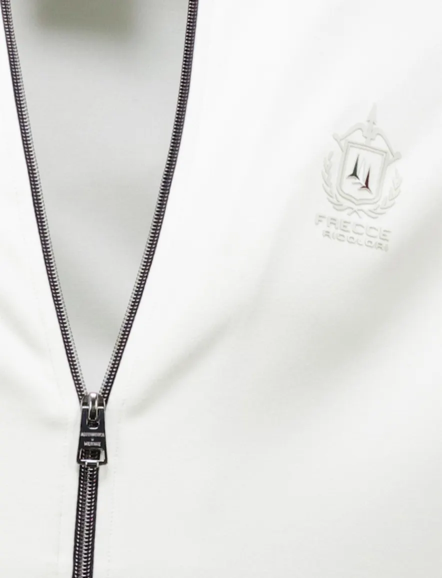 Aeronautica Militare vest ecru regular fit