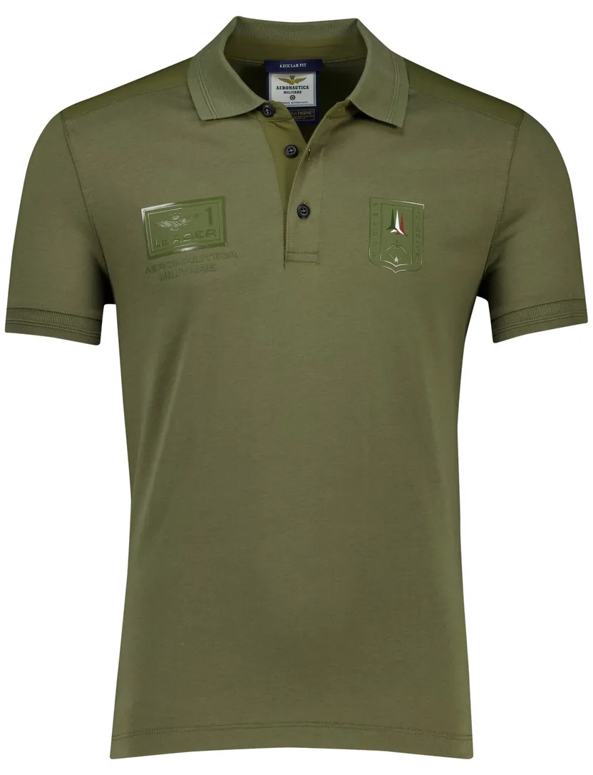 Aeronautica Militare polo groen jersey