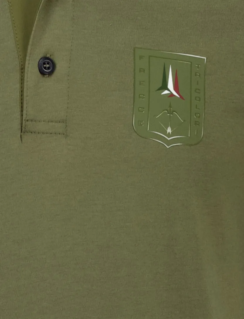 Aeronautica Militare polo groen jersey