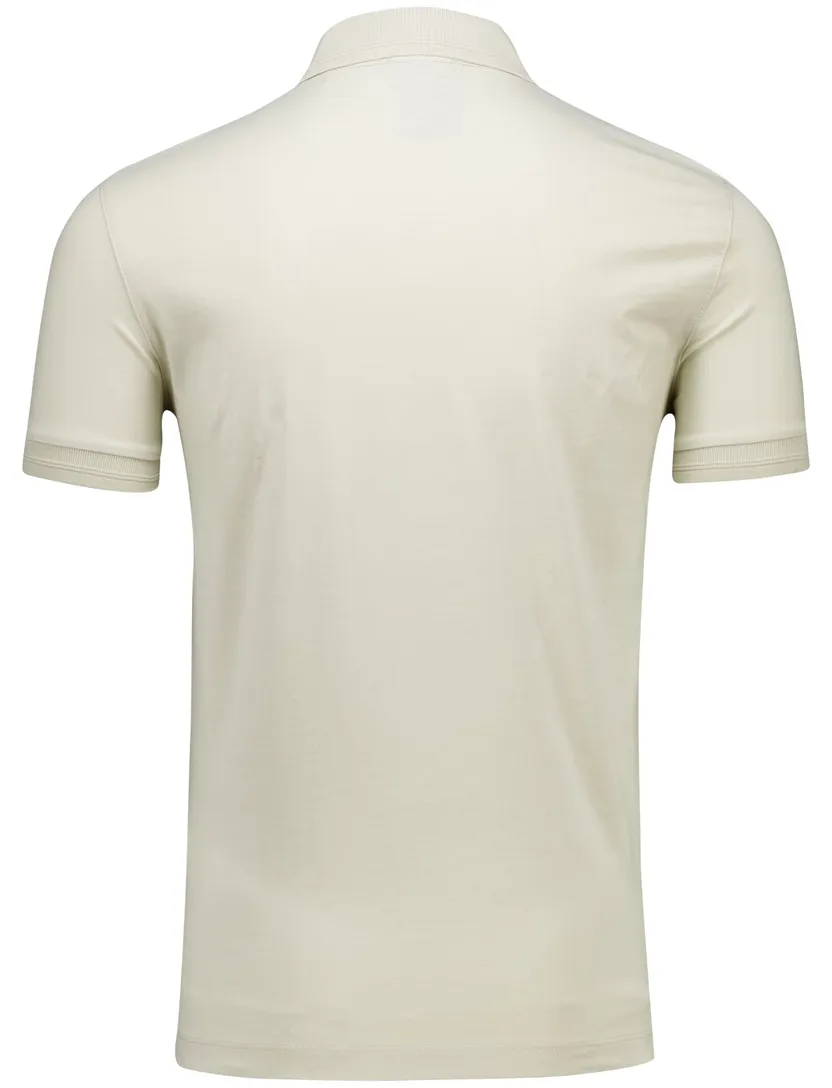 creme Aeronautica Militare polo regular fit katoen
