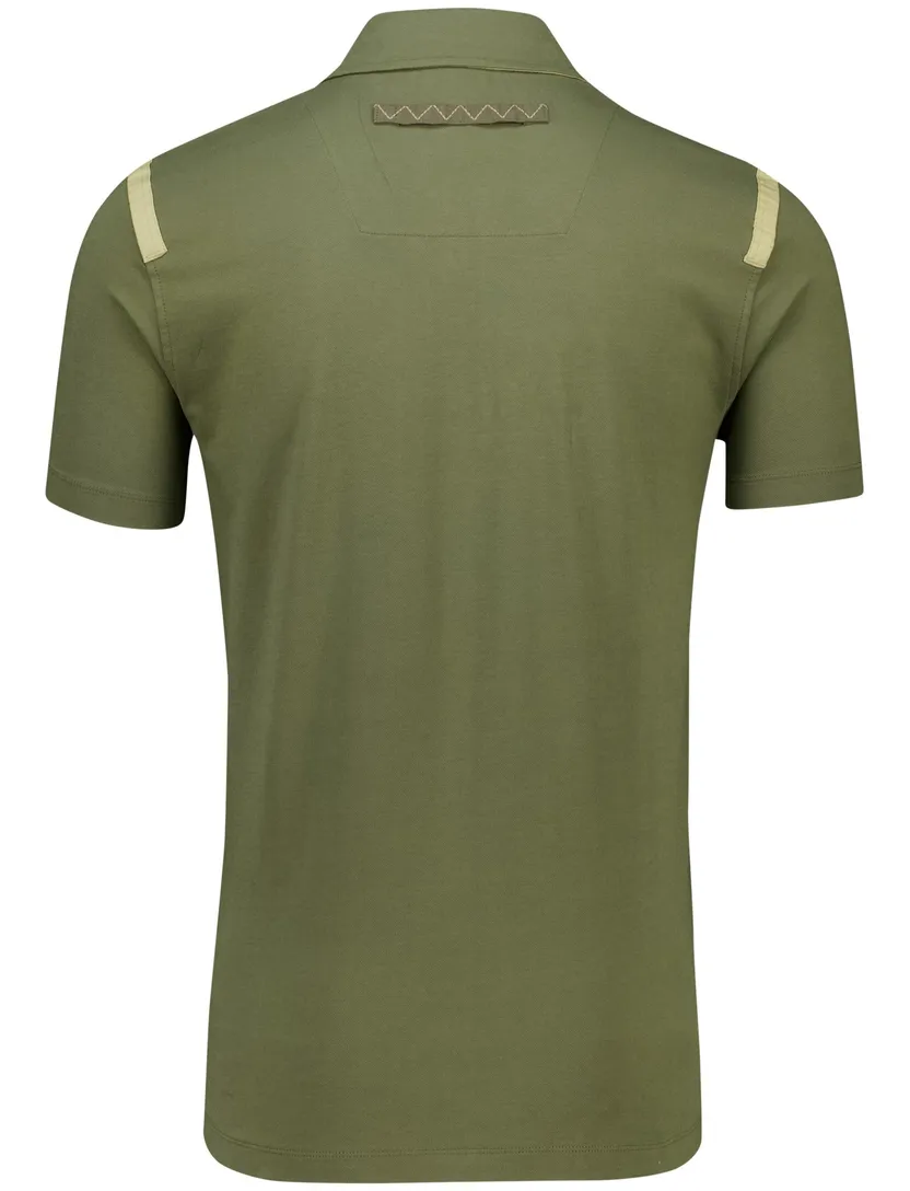 Aeronautica Militare polo groen opdruk